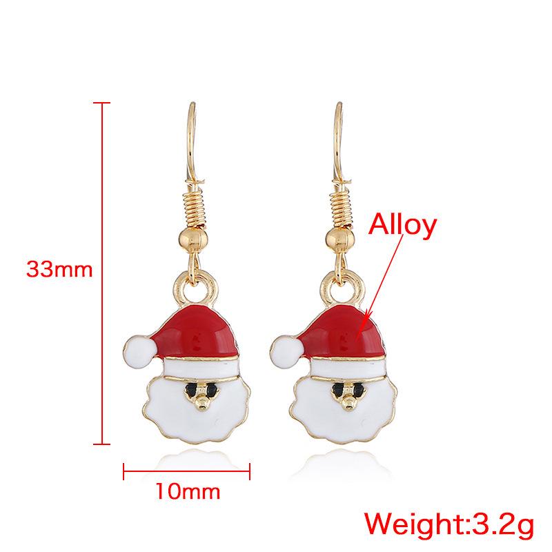New Rhinestone Christmas Tree Dangle Earrings for Women - Festive Fashion Jewelry.