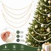 Contas Acrílicas Corrente de Contas Decorações 40-54cm de Comprimento Guirlandas de Natal Pérola Atmosfera de Janela