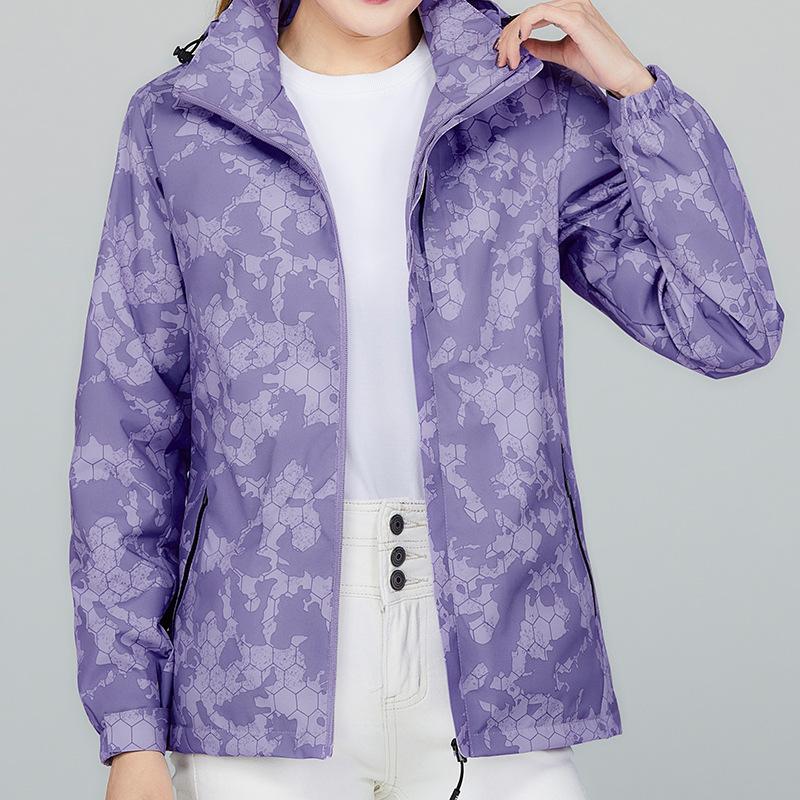 New Spring and Autumn Jackets, Korean Style Trendy Jackets, Outdoor Extra Fat and Extra Large Couple Style Camouflage Fashion Casual Wear