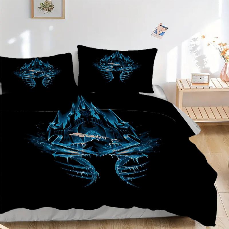 

3 шт. Набор постельного белья «Король-лич» для дома - Идеально подходит для спальни, гостевой комнаты, гостиной, отеля - Идеальный подарок для поклонников, путешественников, для повседневного использования 135x200cm