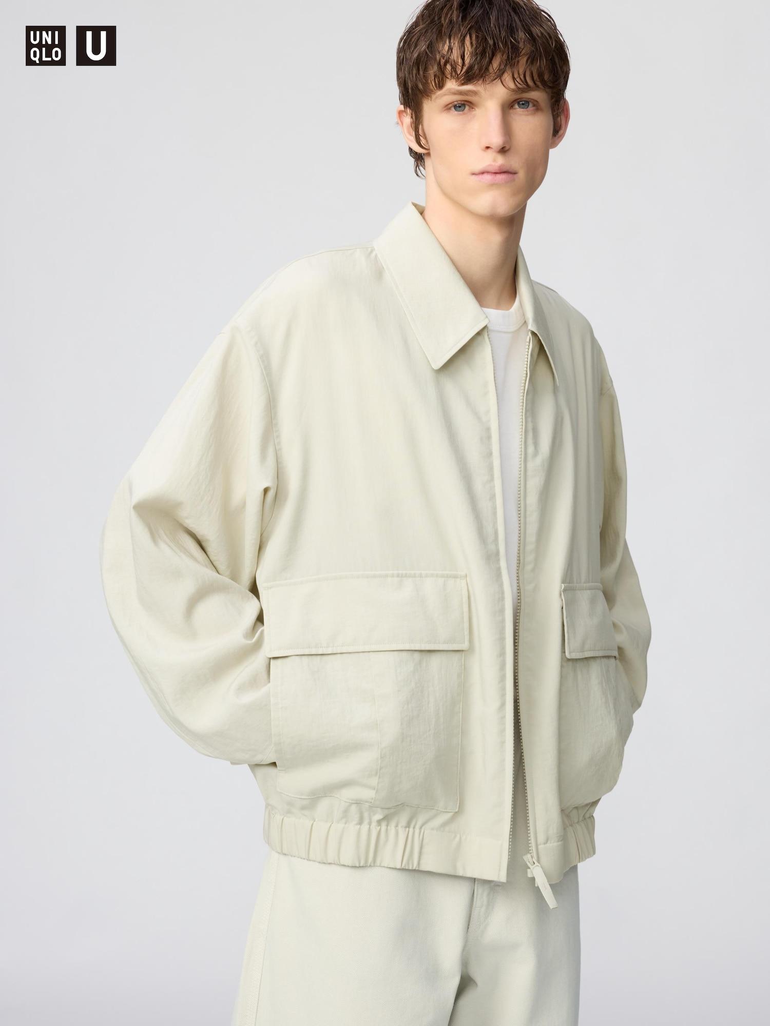 

Короткий бомбер Uniqlo Япония 30 NATURAL/XS