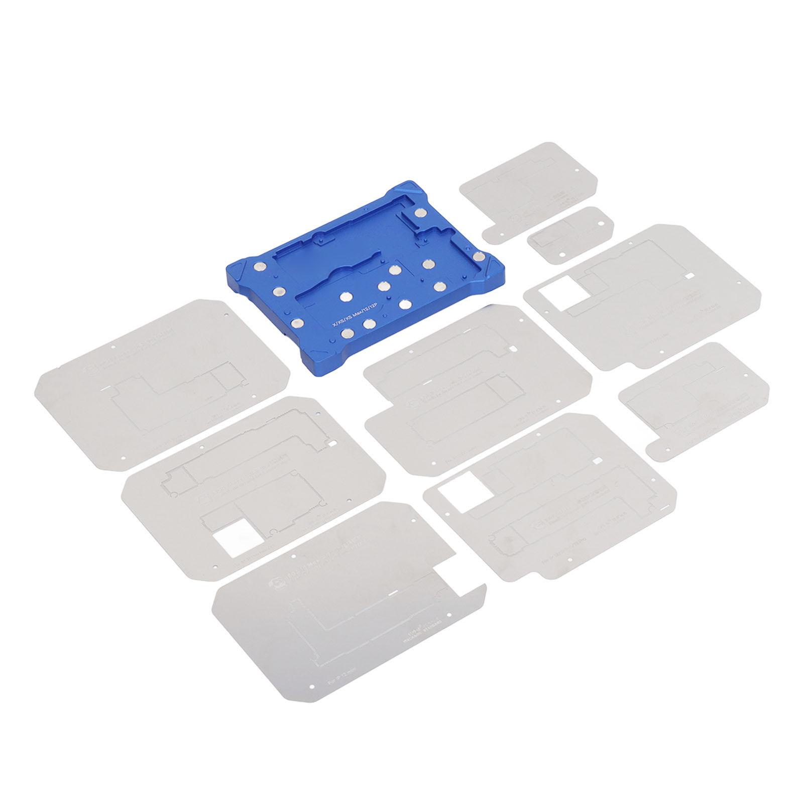 

BGA Reball Stencil Reballing Rework Template Strong Magnetic Set Kit for IPhone 13 Pro Max