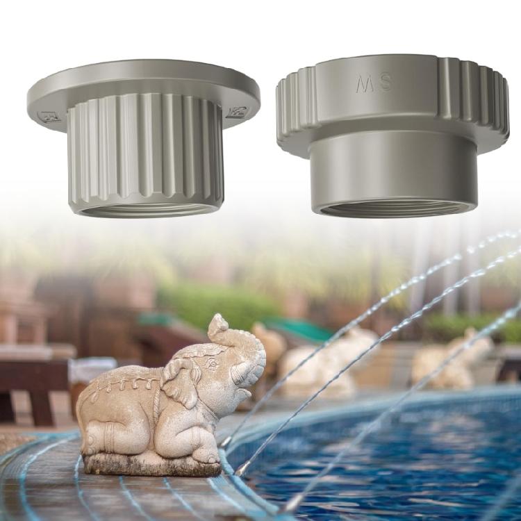 2pcs Heavy Type Pool Fountains Adapter for Summer Waved Funsicles Pools Swimming Pool Hose Adapter Connection Nozzle