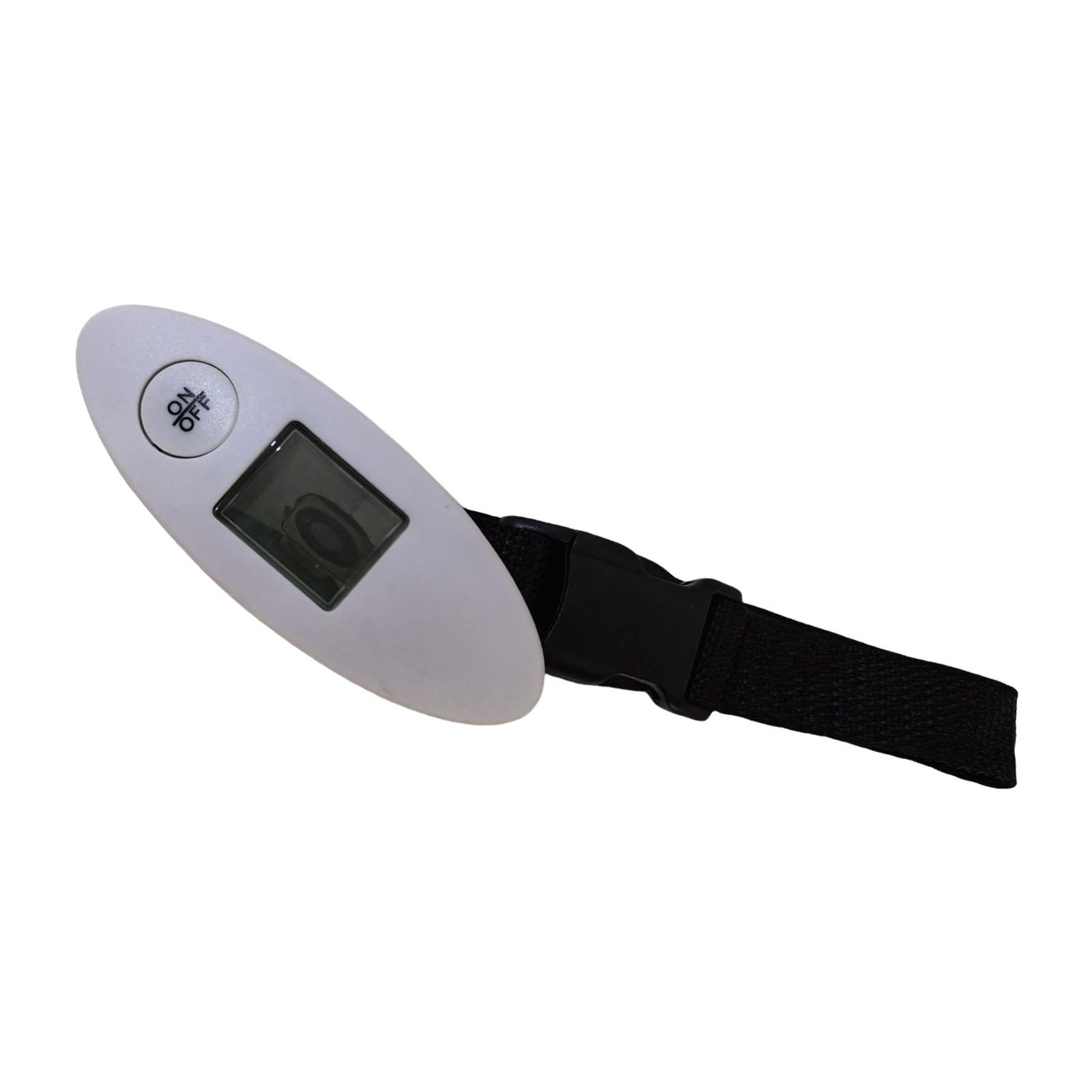 

Портативные 40 кг весы для багажа для домашнего использования с высокоточным датчиком и легко читаемым ЖК-дисплеем Домашние весы для багажа