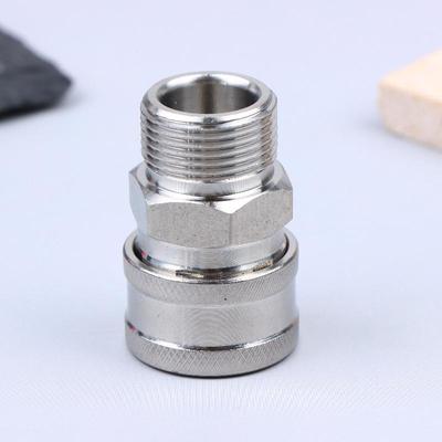 M22 14 mm/15 mm Obrotowe złącze myjki ciśnieniowej - 360° Bez zagięć Anti-Twist 5000 PSI Gwint zewnętrzny pistoletu do węża
