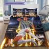 Juventus Football Star Player Print 3‑Pieces Duvet Cover Set Soccer Bedding Without Pillow Core Comforter Sports Fan Bedroom Home Decor