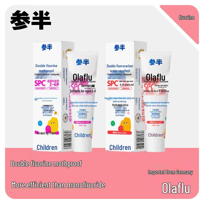

Half-Child Olafluor Kids Toothpaste
