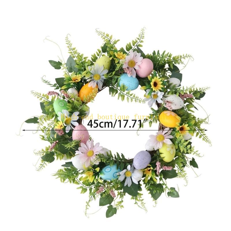  Beautiful Easter Floral Wreath Floral Headband for Celebrations and Parties