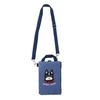 Kusguru Japan Paulo Pochette with Coated 2510024 Women's Back, Blue,