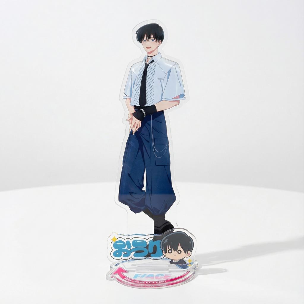 Which face does Tamon have now? F/ACE Tamon Fukuhara Acrylic Stand 15cm Anime Figurine Christmas Desk Decor Gift for Fans