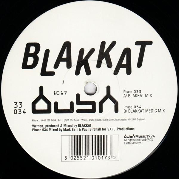 

12inch Record BLAKKAT - Blakkat BUSH1017 Bush 1994 UK Dance & Electronica Used