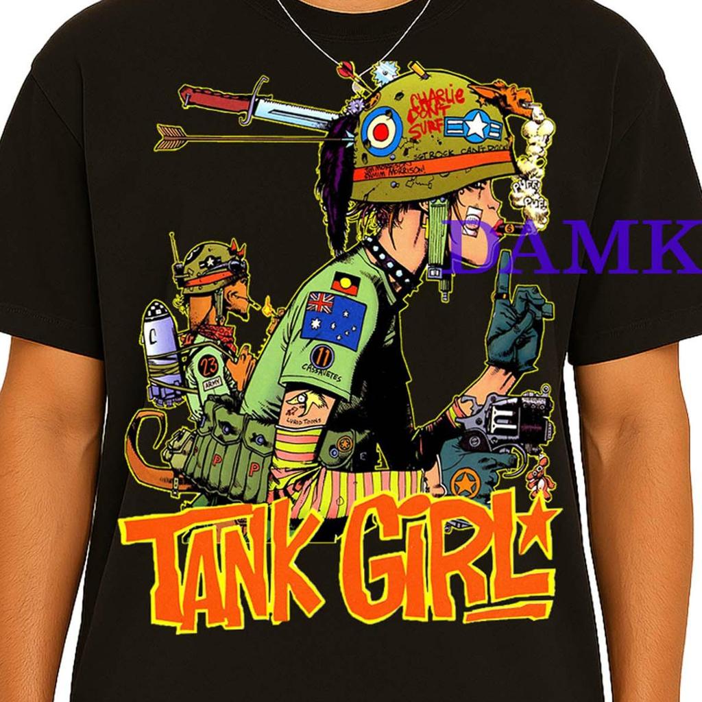 Tank Girl Shirt, Tank Girl Homage Tshirt, Tank Girl Fan Tees, Tank Girl Vintage Sweater, Tank Girl Merch Gift, Tank Girl Tribute Retro Tee