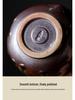 Coarse Pottery Wood-Fired Ceramic Tea Tasting Cup - Retro Single Gongfu Tea Bowl.