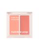 CLIO Twinkle Pop Softy Duo Cheek Balm - 02 Peach Mousse