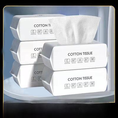 Prosoape de față de unică folosință extra groase: Bumbac moale pentru mamă și bebeluș, Ideal pentru spălarea feței, frumusețe, demachiere, utilizare umedă și uscată