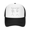 Sumple L'Ve Got Your Back Funny Hiking Mesh Baseball Caps For Mens Personalized Female Beach Sunscreen Hat Hip Hop Trucker Cap