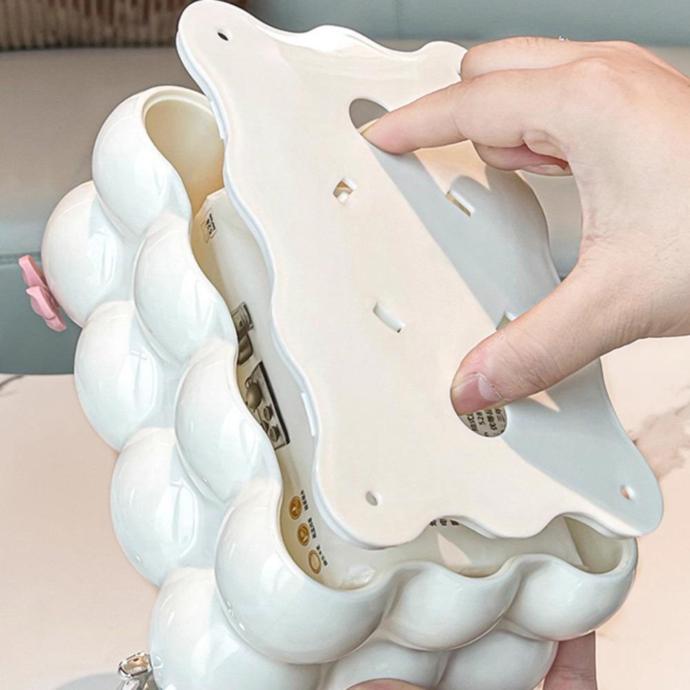 Dining Table Marshmallow Tissue Box Removable Paper Towel Dispenser Creative Napkin Holder