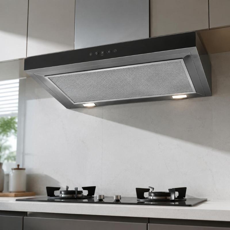 Washable Metal Range Hood Grease Filter 2-Pack with Dense Screen Construction and Tool-Free Removal for Regular Kitchen Range Hood Upkeep