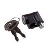 High Reliability Stainless Steel Motorcycle Steering Lock with Two Keys 2 Position Switch Fit for Suzuki GN125