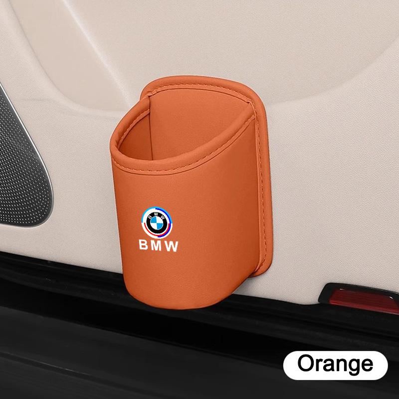 GFOU9 Car Styling Water Cup Holder Hanging Storage Box Accessories For BMW 50th X1 X3 X5 X4 X6 E46 G20 G32 G11 G12 F30 F20 F10 E90 E60