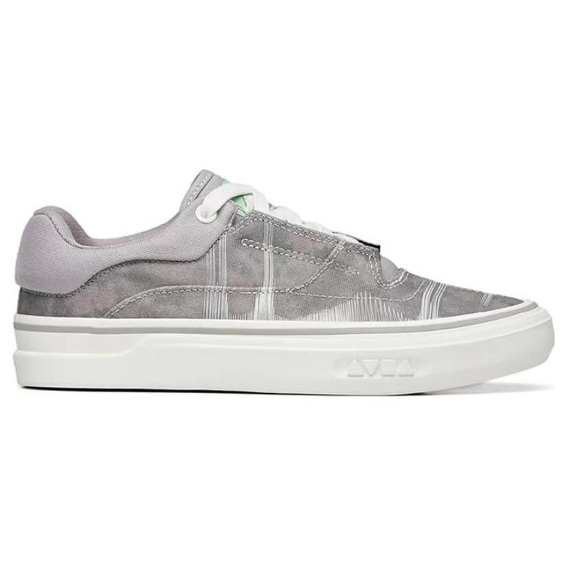 Anta Ao Li Skateboard Abrasion Resistant Low Top Skateboard Shoes Women's Magic Carpet Gray 122238013-2