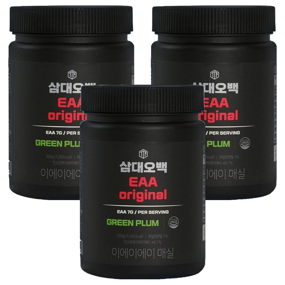 Samdaeobaek EAA Plum Flavor 300g 3 Pcs Ingredients: May Be Subject To Change At the Manufacturer’s Discretion. For the Most | 300g 3 Pcs