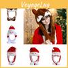 Christmas Santa Hat With Moving Ear Decorations Wholesale Holiday Headwear
