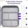 Compactly Mixing Board Organizers Case With Shock Absorbing Foam Interior Fits Recording Cables Microphones Securely