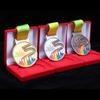Metal Gold Silver Bronze Award Medals with Ribbon, Winner Medals for Children Teens Event, Classrooms, Office and Sports