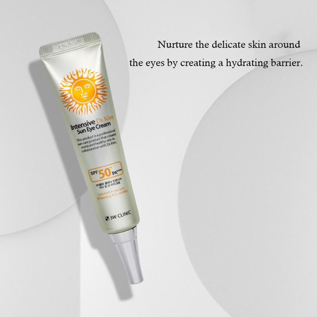 3W Clinic Intensive Dr.Kim Sun Eye Cream (40ml 1.35fl oz.) SPF50+/PA++++