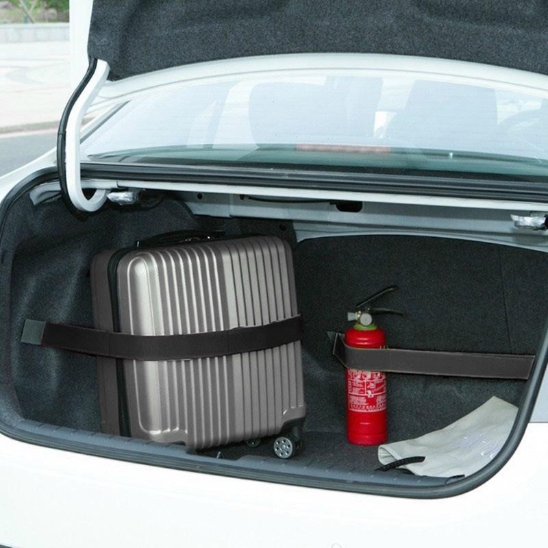 Car Trunk Organizers Versatiles Car Trunk Storage Solution Straps Belt Keep Your Belongings Securely in Place