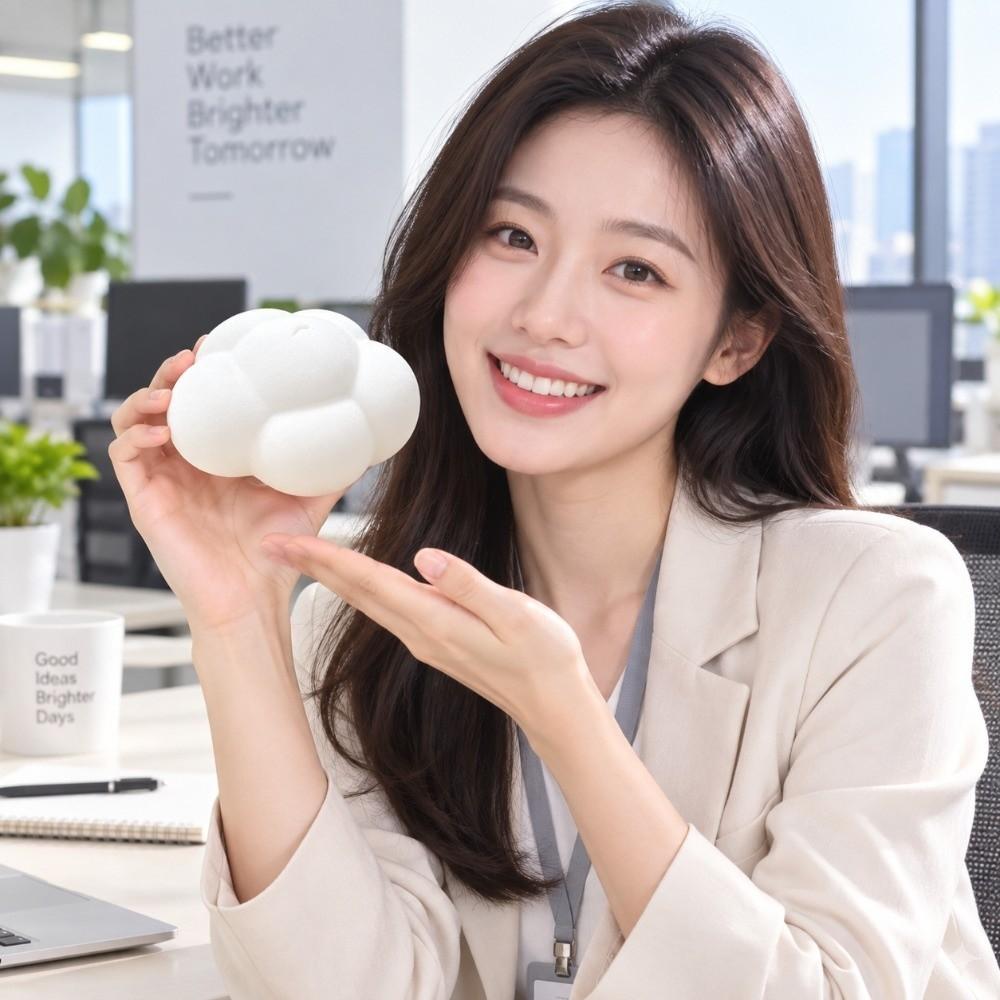 Super Soft Cloud Shape Squishy Toys Slow Rising Slow Rising Toys Cloud Squeeze Toys  Office Toy