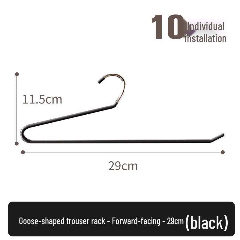 Telescopic Pull-Out Wardrobe Clothes Hanger & Trouser Rack