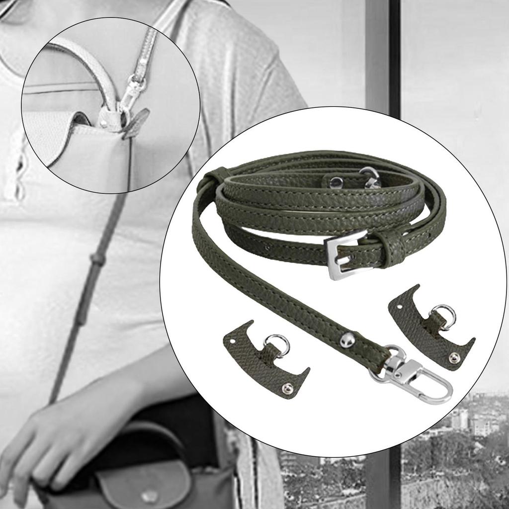 Adjustable Leather Crossbody Strap for Handbags - DIY Crafting Supplies