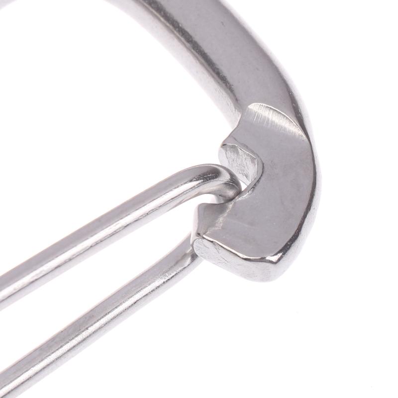 Simple Stainless Steel Scuba Diving Buckle Clip Heavy Duty Camping Carabiner Hooks Outdoor Safety Diving Buckle Clip