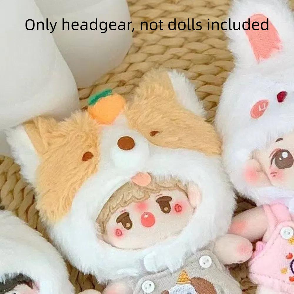 

Cartoon Bear Idol Plush Doll Hat Soft 10CM Cotton Doll‘s Clothes Cotton Stuffed Doll style E
