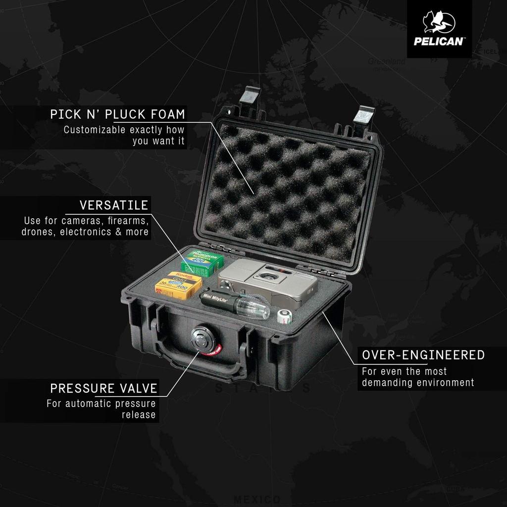 PELICAN Hard Case 1120 Yellow 1120-000-240