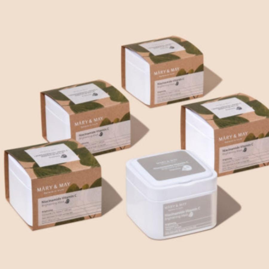 Mary&May Niacinamide Vitamin C Brightening Mask 400g 30EA