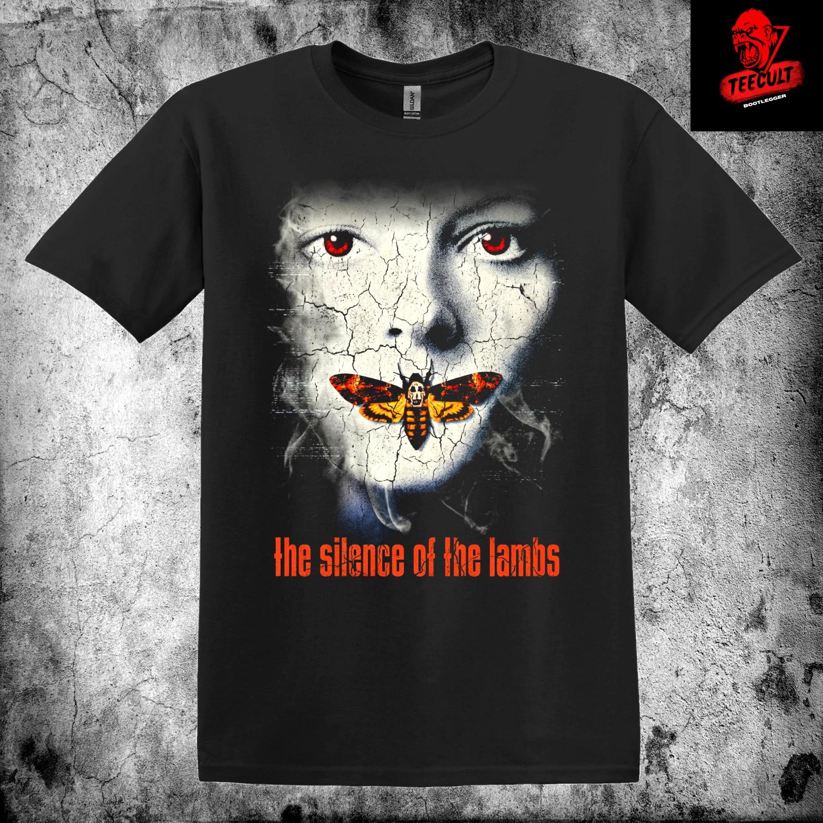 Men s and Women s T-shirts The Silence Of The Lambs (1991) Retro Horror Cult Movie Cotton XXXL