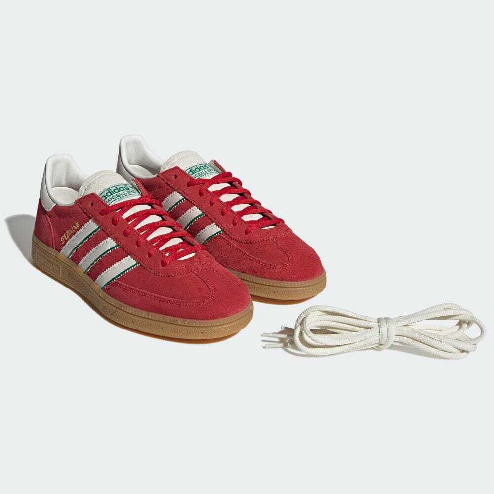IF9531 adidas Originals Handball Spezial Better Scarlet Cloud White Green (Men s 10