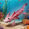998 Teile Kreatives Wassertier Amphibien Axolotl Modell Bausteine Salamander Konstruktionssteine Spielzeug Geschenk für Kinder Erwachsene