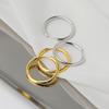 1 Pair Women/Man Stainless Steel Small Hoops Earring Piercing Ear Cartilage Tragus Simple Thin Circle Anti-allergic Ear Buckle