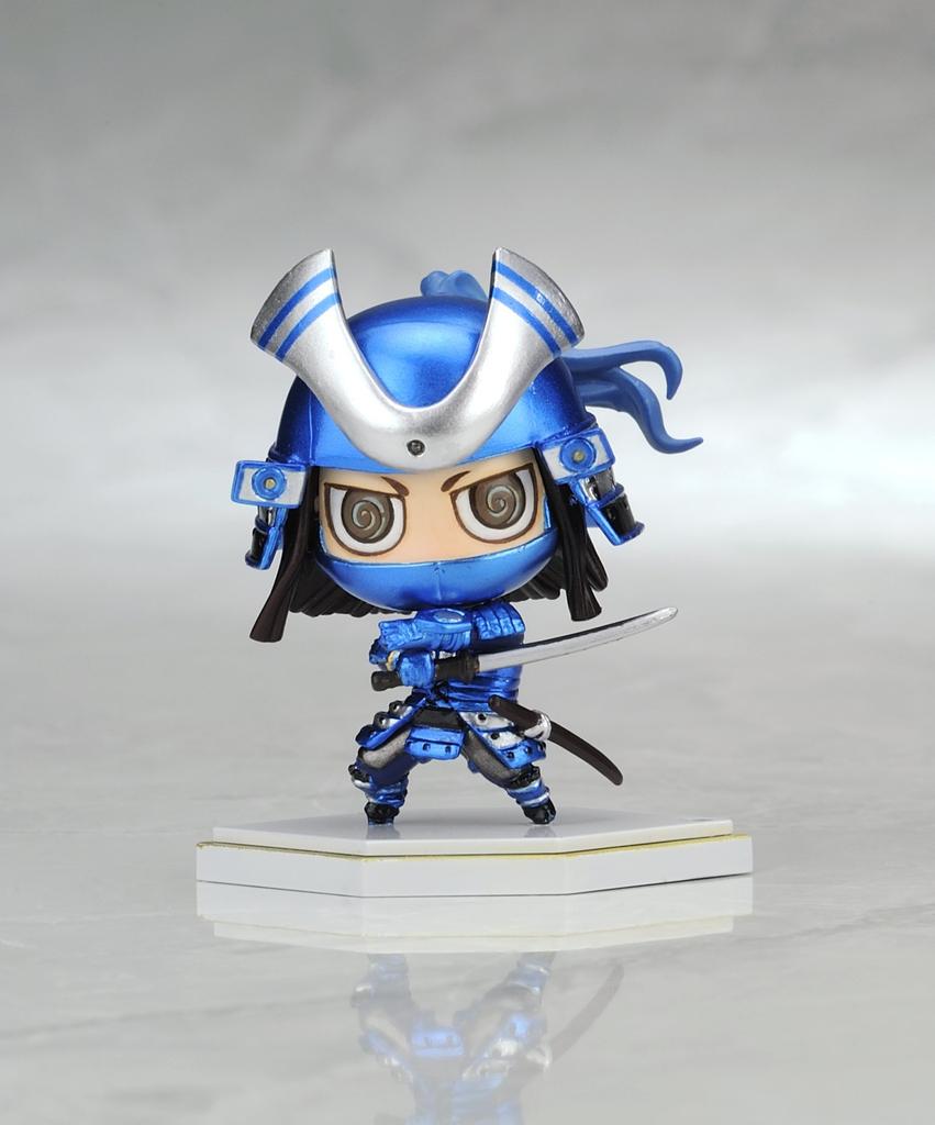 Kotobukiya Sengoku BASARA One Coin Grande Figure Collection Sengoku BASARA Second Series Dyed Costume Edition Painted Mini Figure Box Non-Scale