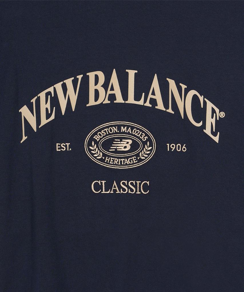 Nyuballanseu Nbnegco212 / Uni Heritage Short Sleeve T-Shirt (Navy)