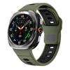 Cinturino Sportivo Per Samsung Galaxy Watch Ultra 47mm Cinturino di Ricambio Braccialetto Per Galaxy Watch Ultra Cinturino da Polso Bicolore in Silicone