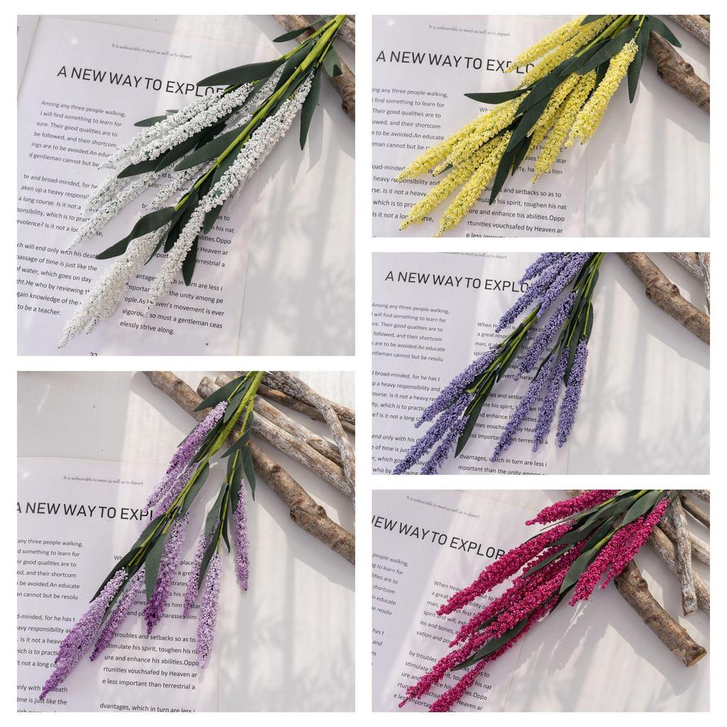 Lavender Artificial Flower Wall for Home & Wedding Decor - INS Style