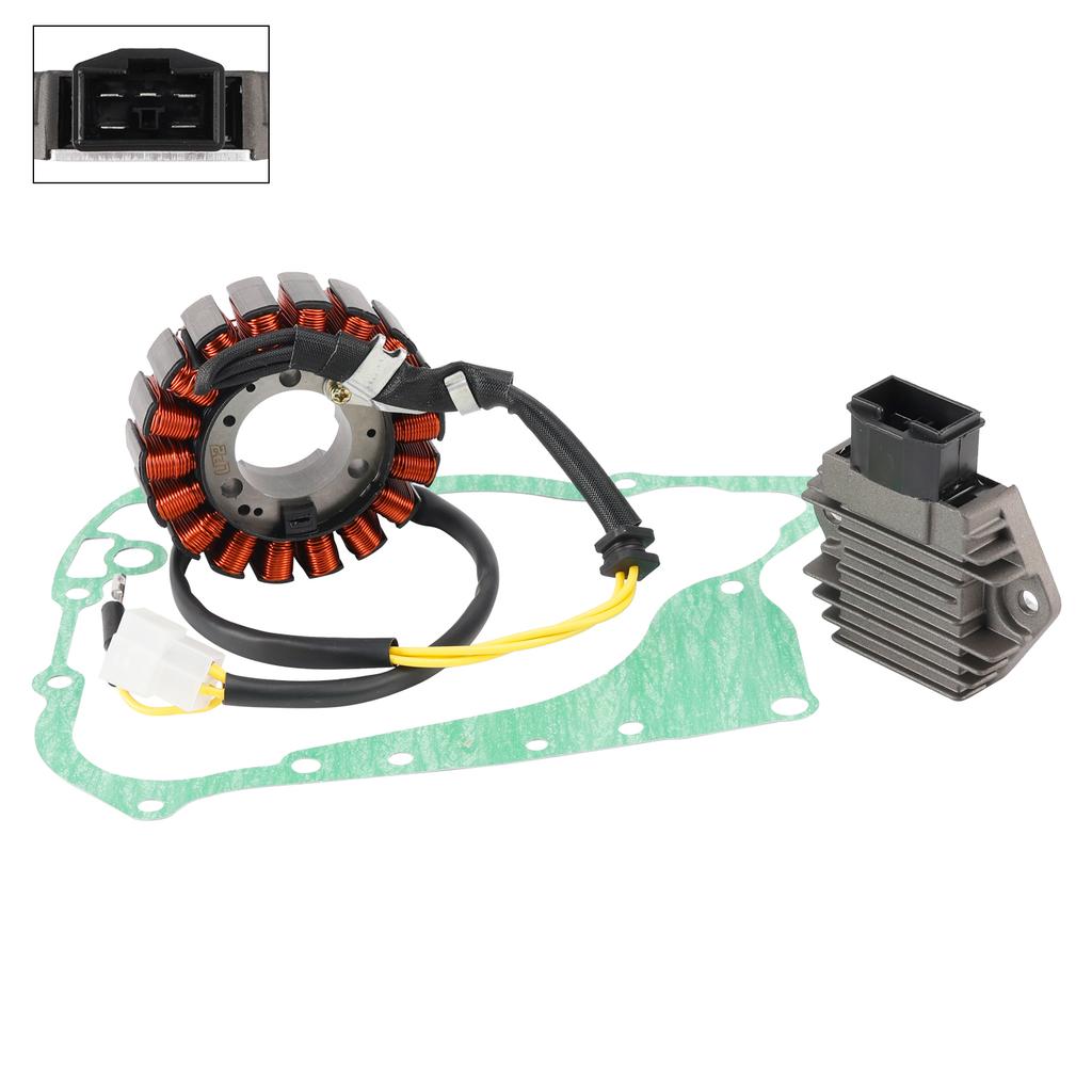 Stator Lichtmaschine Spannungsregler Gleichrichter Dichtungssatz Für Peugeot SV 250 2001-2002