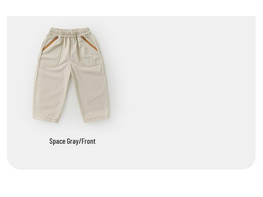 European Boys' Trendy Workwear Pants - Spring/Autumn 2026 Collection