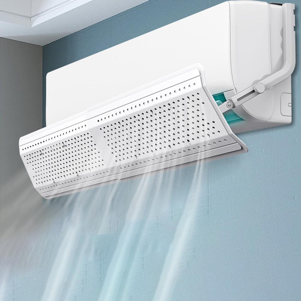 A User Friendly Air Deflector That Connects Easily To Home Air Conditioners Redirecting Airflow Away from Direct Contact