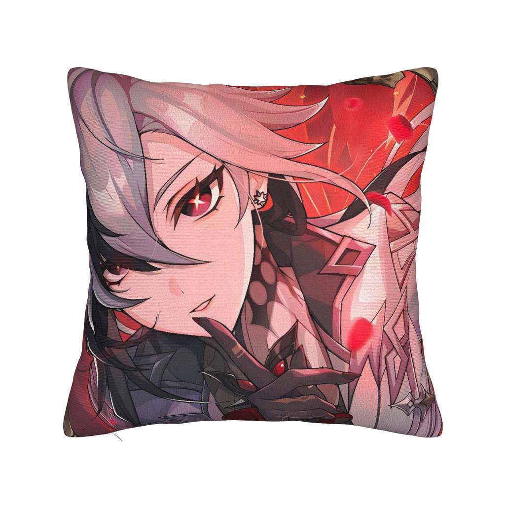 Genshin Impact Klee Pillow Case Comfy Pillow Cover Fashion Pillowcases For Chair Sofa Home Decor